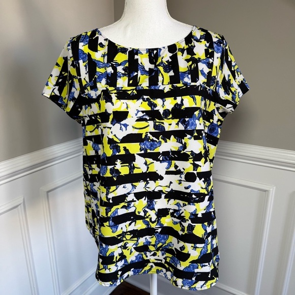 Peter Pilotto For Target Printacular Womens Large Abstract
Striped Blouse - Picture 1 of 3